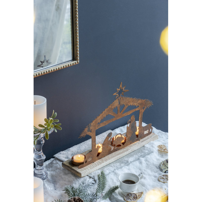 15.7X4x11.5" Tea Light Holder