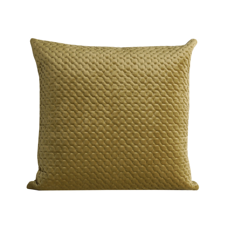 Nikolai Square Cushion Cover, Khaki