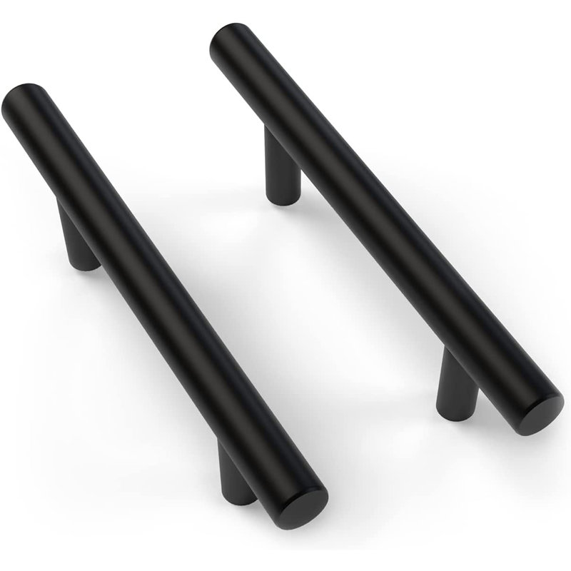 Paquet de 35 poignées d'armoire rondes de 7,38 po Mega Handles | Quincaillerie en acier inoxydable pour portes de cuisine, de salle de bain, de garde-robe et de tiroir | Installation facile incluse