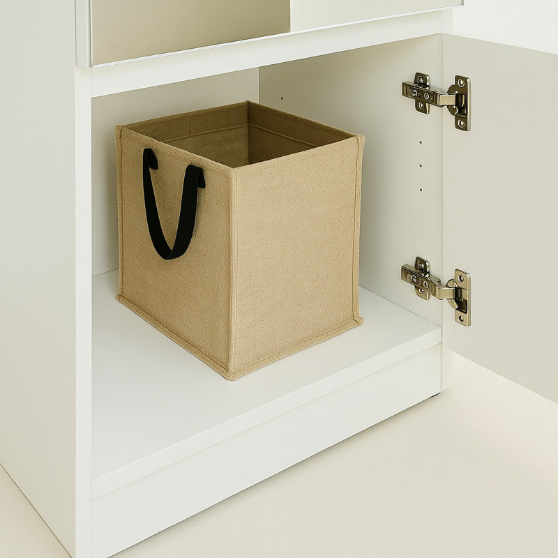 Marsden Modular Wood Closet System With Mirror In White