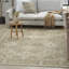 Tapis oriental rectangulaire en polypropylène tissé à la machine Bowra-1308529456