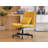 Modern Home Office Chair, Computer Desk Chair with Linen Fabric-675349711