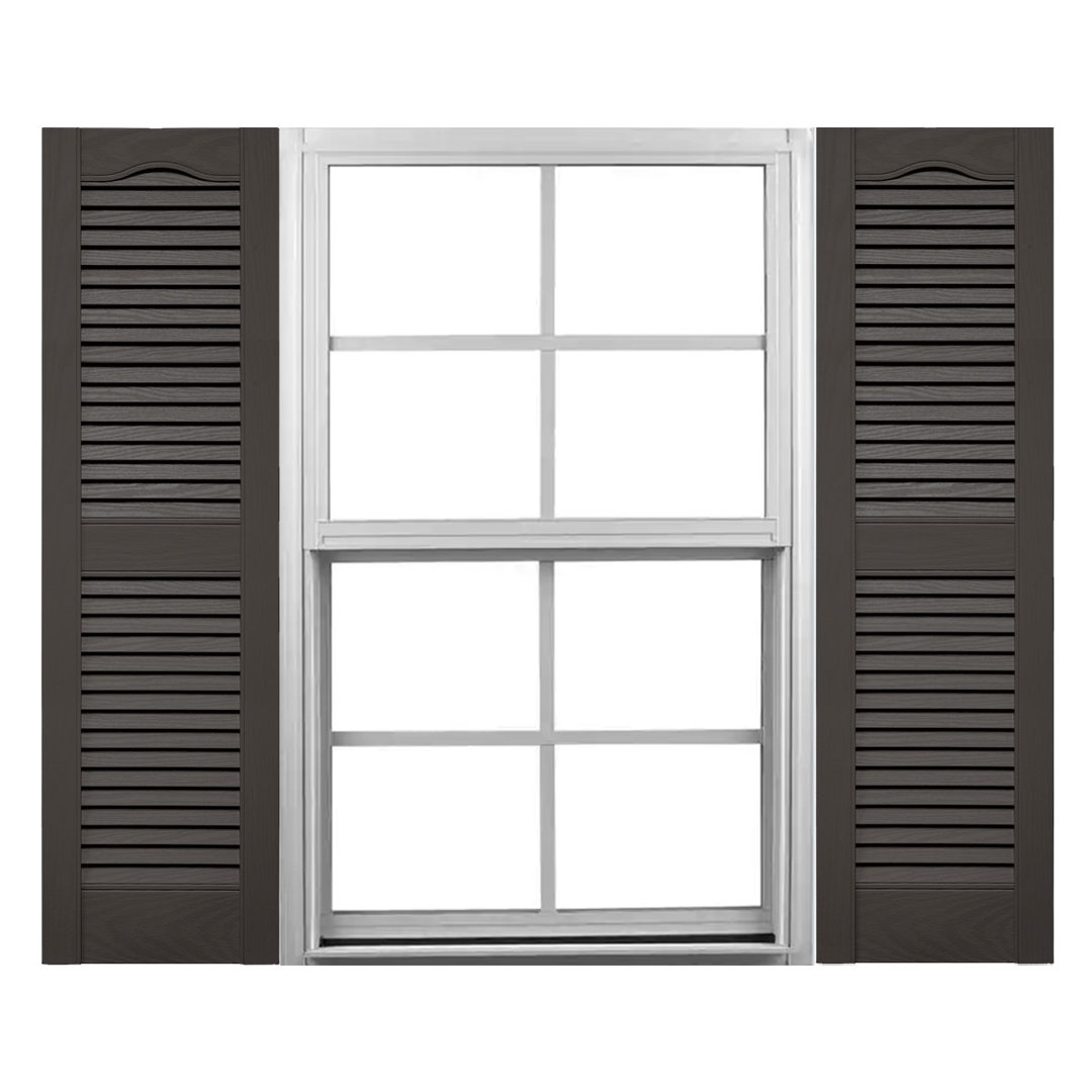 Mid-America Louvered Shutters (Set of 2) Mid America 