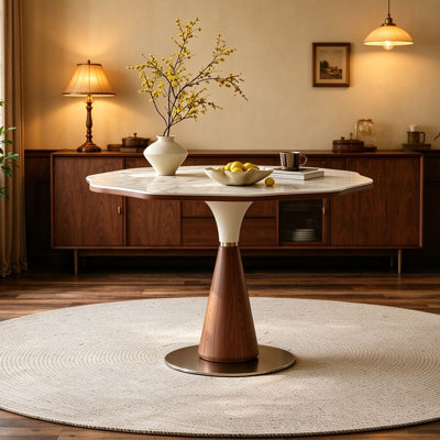 Table à pétales French French