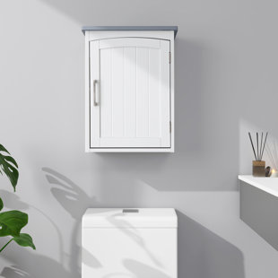 Armoire de rangement murale pour salle de bain avec tablette réglable FRALIMK