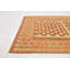 Tapis en laine rouge 3 pi 4 po x 5 pi one-of-kind main-noué la new age Elland