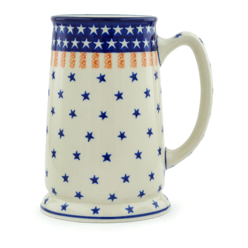 Chope à bière en grès poli 28 oz - Classic Americana