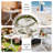 Round Plastic dining Table with sturdy legs