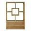Quinton 180 cm H x 120 cm W Solid Wood Standard Bookcase-14583510