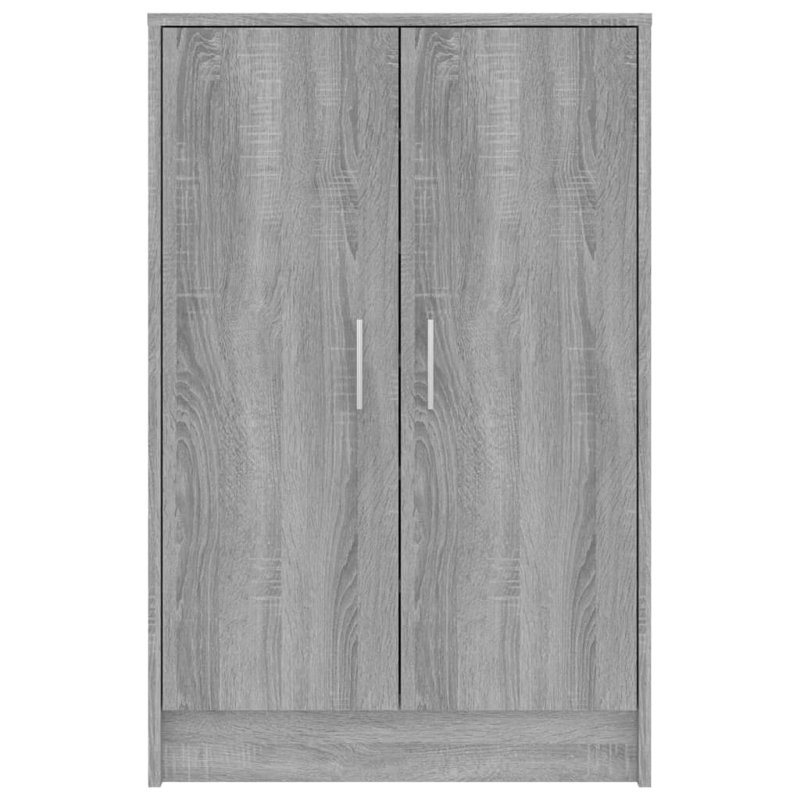 Shoe Storage Cabinet, Grey Sonoma