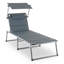 180cm Long Reclining Single Chaise with Cushions-1828170273-1828170276