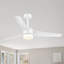 Ventilateurs de plafond de 52 pouces avec lumières et télécommande, moteur CC réversible silencieux à 3 vitesses et 6 pales, ventilateur de plafond moderne pour patio de chambre de ferme-1696015205