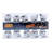 Kurt Adler Indoor/Outdoor UL 10-Light Storm Trooper Helmet Light Set, 9ft