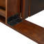 Grand lit de jour avec bureau amovible et table d'appoint hydraulique-1741626579