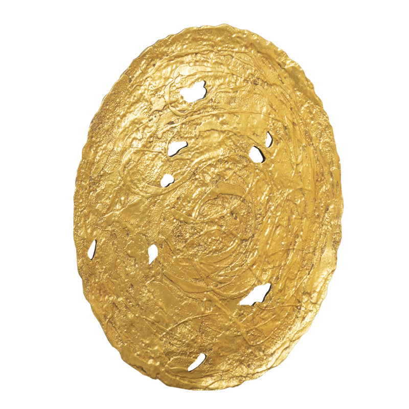 Molten Wall Décor, Gold