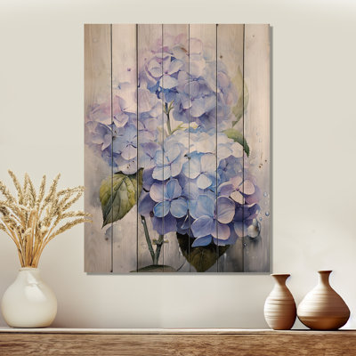 " Blue Purple Hydrangea Eternal Blooms II "