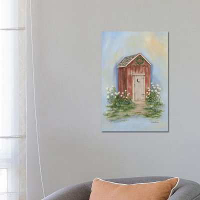 " Country Outhouse II " by Pam Britton