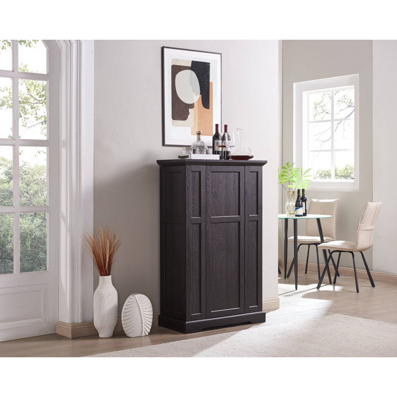 Armoire de bar Anberlyn Home, Noyer