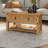 Coffee Table with Storage 2 Drawer Solid