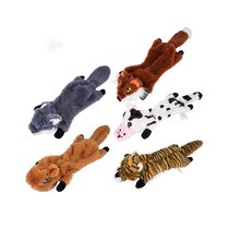 4 PCS Crinkle Dog Squeaky Toys, Durable Plush Dog Toys, No Stuffing Dog Toys  for Small Medium Large Dogs, Stuffless Puppy Toys for Boredom and Stimulating  Dog Squeaky Toys, No Stuffing Plush