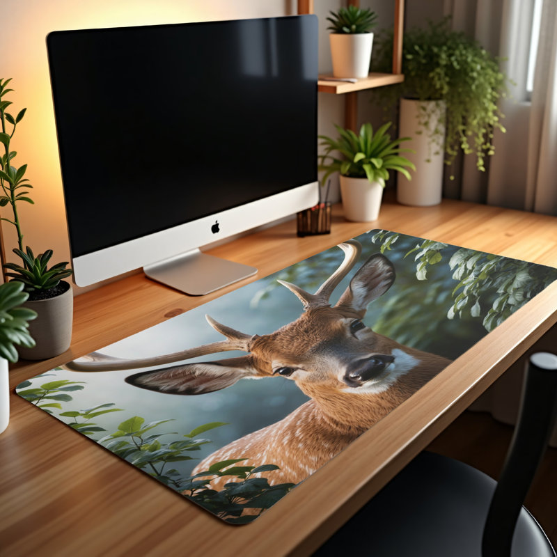 Polyester Desk Pad, 23.6x13.8