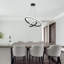 Dahat 2 - Ring Teardrop Chandelier