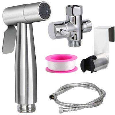 Ensemble de douchette bidet en acier inoxydable 7/8 po