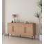 Buffet cannelé 65 po en érable-857090385