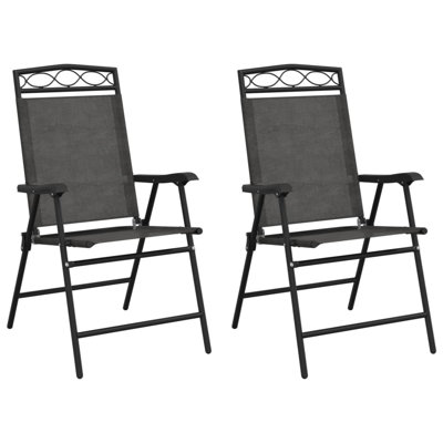 Sling Garden Chair With Cushion Folding Chair Set