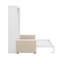 Grand lit escamotable avec coussin-1525221043