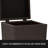 Wicker Manual Lift Outdoor Trash/Recycling Bins - 35 Gallons