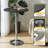 Nuno 2 - Piece 39.5" Pedestal Height Dining Tables, Round Bistro Bar Tables-2117351289-2075608997