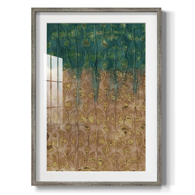 Imprimé Andaman I - Impression encadrée, H 25,5 po x l 17,5 po, Vieilli