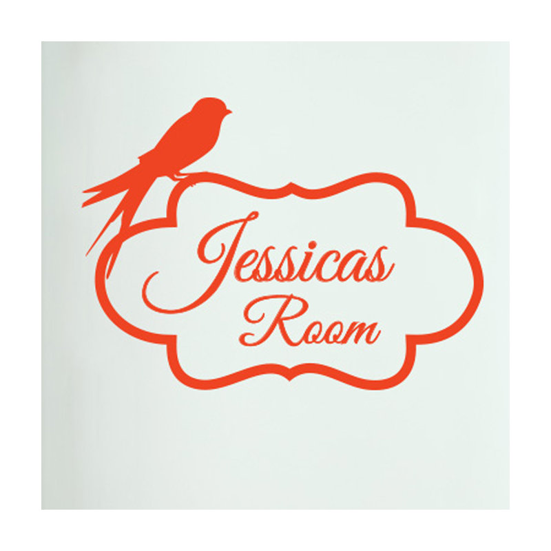 Wall Decal, Orange