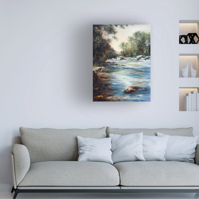 Michelle Faber River Scene Canvas Art