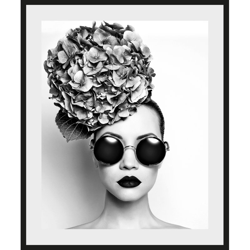Woman - Single Picture Frame Print, 60 cm H x 50 cm W x 5 cm D