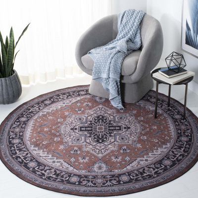 Isai Performance Machine Washable Oriental Rug