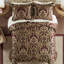 4 édredons très grand. Conception. Literie en chenille. Comprend un édredon, des taies décoratives et une jupe de lit. Fermeture à glissière cachée. Fin satiné antique. . Motif importé. Matériau élégant.