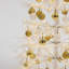 Sapin de Noël pré-illuminé de 1,80 m avec lumières DEL et décorations en forme de boule