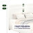 Classic Style Queen Bed With Storage & Adjustable Headboard Height Contemporary Compartments Curved