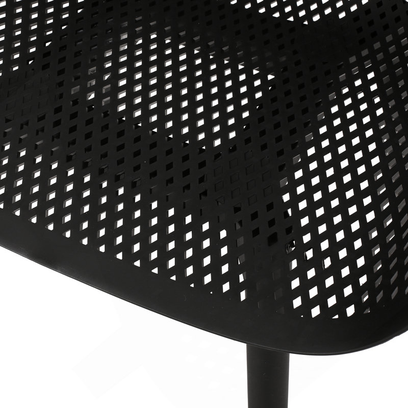 Chaises de salle à manger d'extérieur minimalistes et résistantes aux intempéries