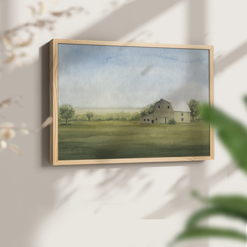 Grove Farm I - Reproduction encadrée - Restickable, H 8 po x l 10 po, Naturel