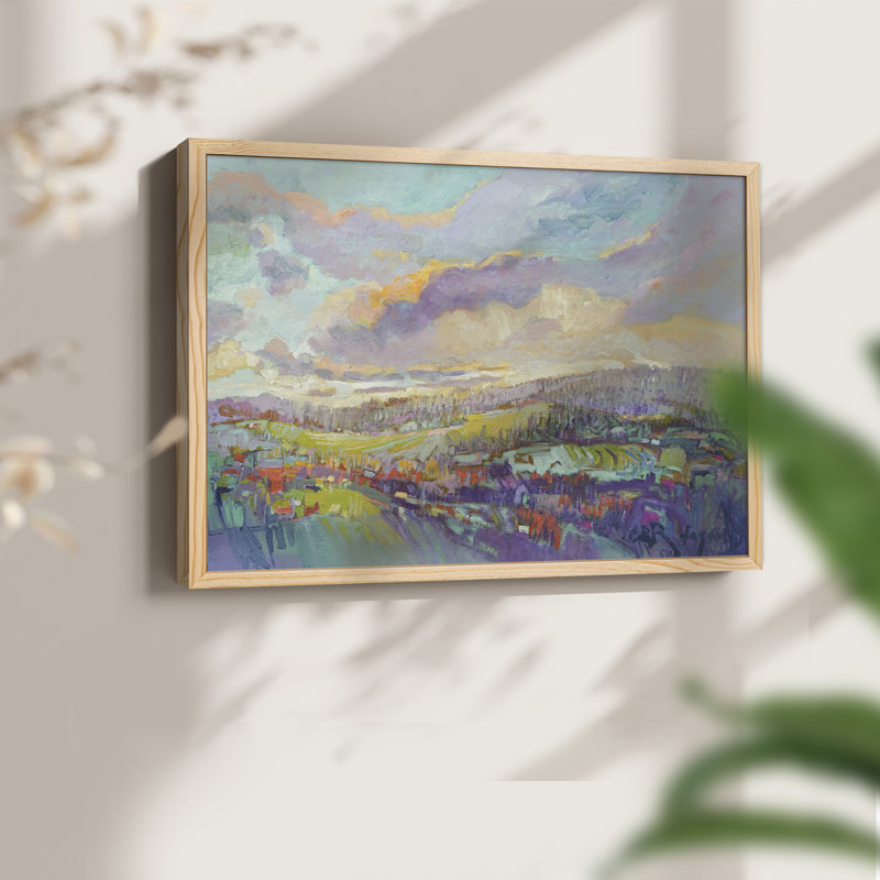 Land of Milk and Honey - Reproduction encadrée - Restickable, Naturel, H 16 po x l 20 po
