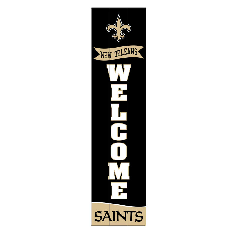 Enseigne murale 47 po NFL, NFL New Orleans Saints