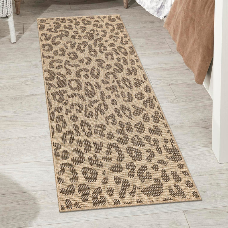 Animal Print Indoor Rug, Runner 2'7" x 8'