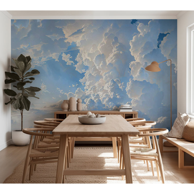 Papier peint paysage - Secrets of the Clouds, L 100 po x l 137 po