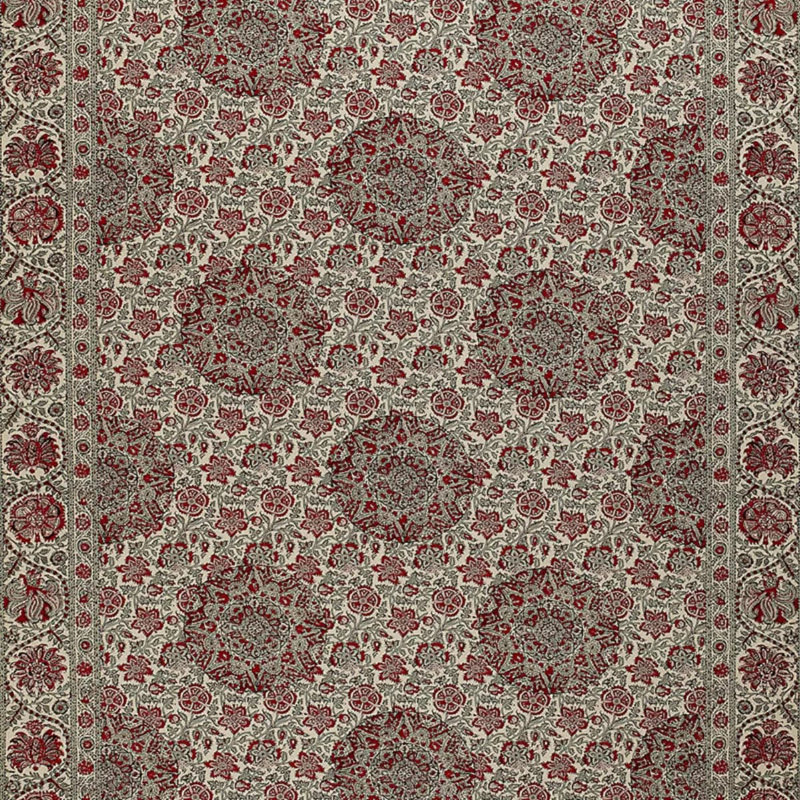 Kaya Medallion Fabric, Mineral