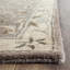 Tapis gris / beige en laine touffeté à la main Tressler-15107554