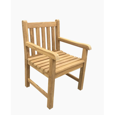Chaise avec accoudoirs Teak River