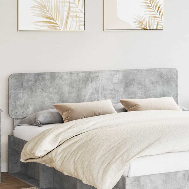 Headboard, California King, Concrete Grey